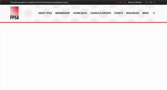 Desktop Screenshot of fpsa.org